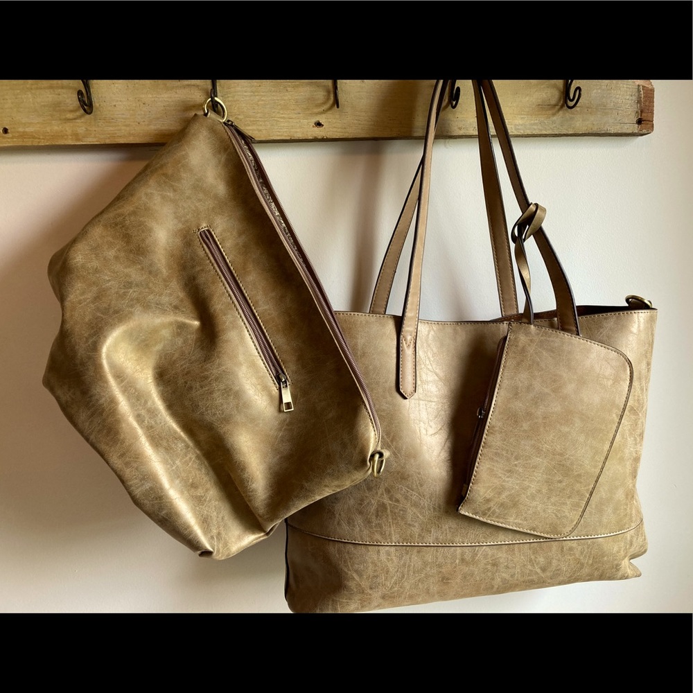 Brand new 3 in 1 tote-purse-clutch by Joy Susan!